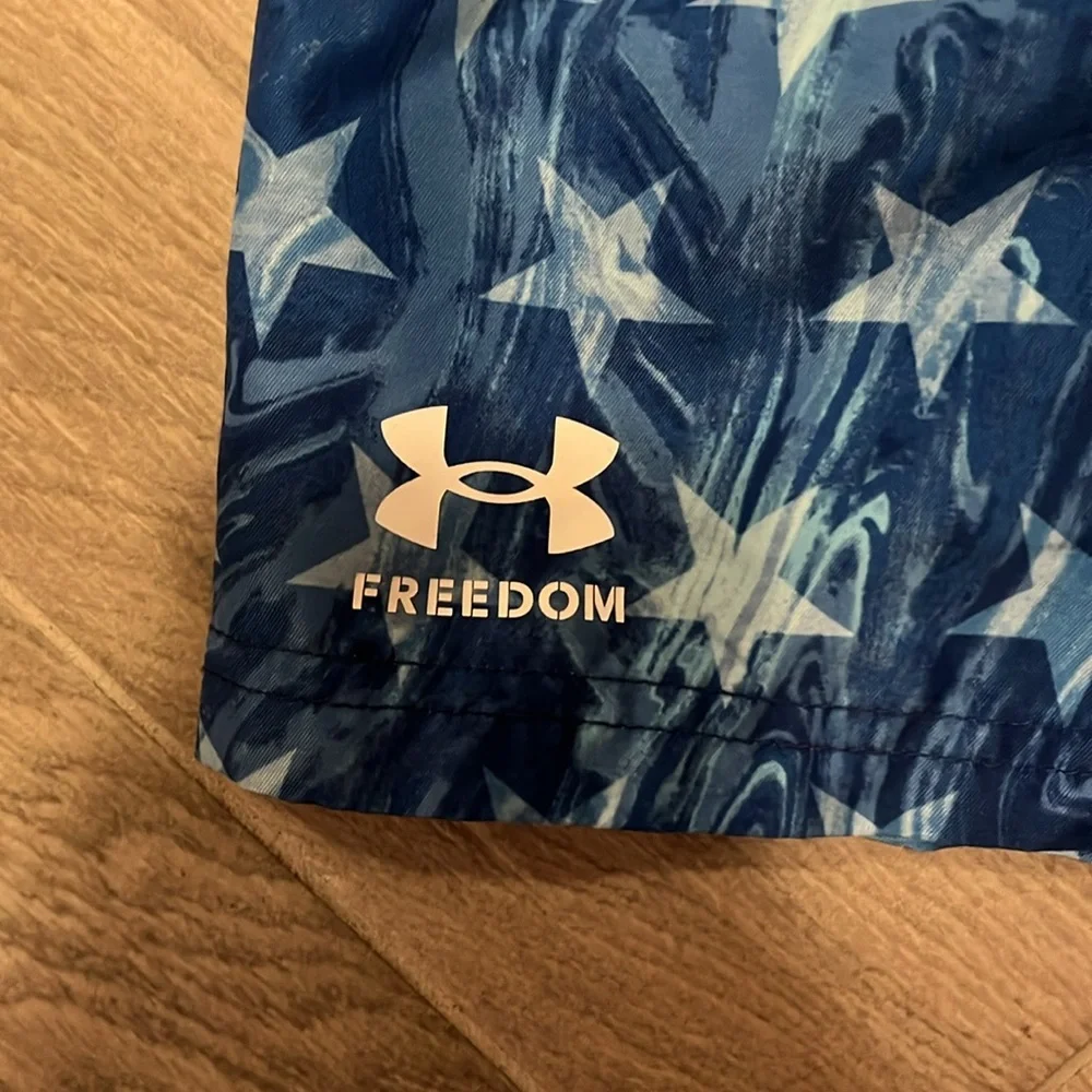 Under Armour Boys Blue Swim Shorts Size: 6